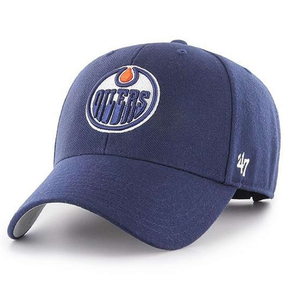 47 Brand Adjustable Cap NHL Edmonton Oilers hell navy Strapback