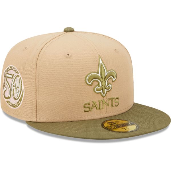 New Era 59Fifty Fitted Cap - SIDEPATCH New Orleans Saints