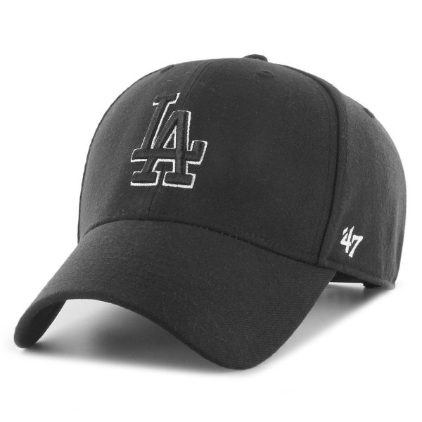 47 Brand Adjustable Cap - MLB LA Dodgers schwarz / weiß