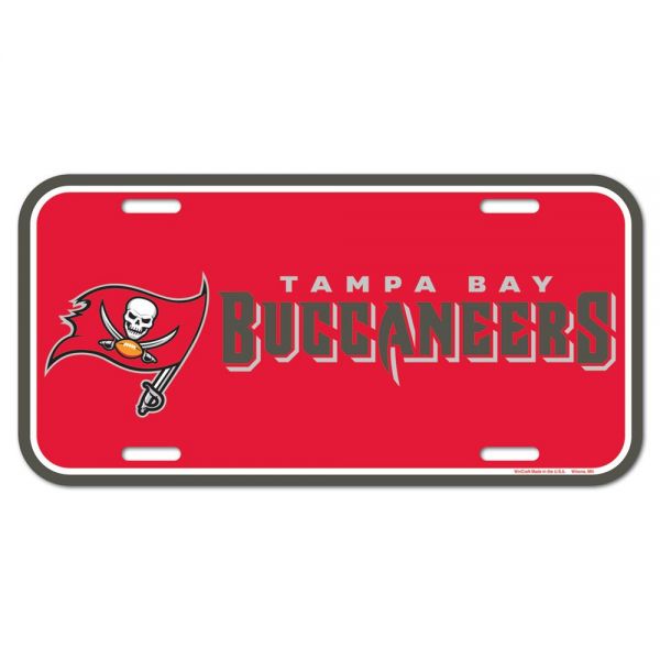 Wincraft NFL License Plate Sign - Tampa Bay Buccaneers