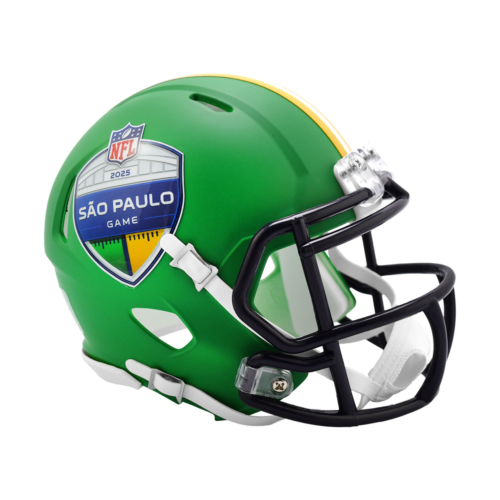 Riddell Speed Mini Football Helm - NFL SAO PAULO 2025 | Helme | Fan ...