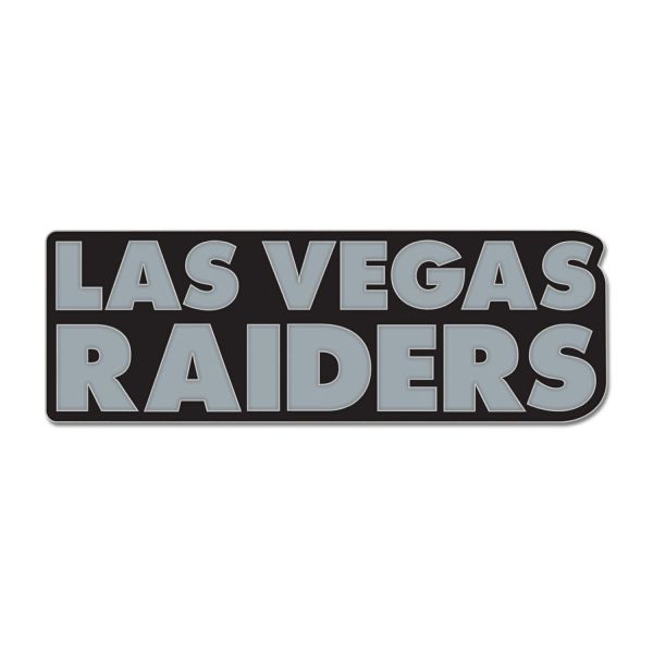 NFL Universal Bijoux Caps PIN Las Vegas Raiders BOLD