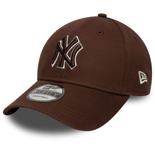 New Era 9Forty Strap Cap - OUTLINE New York Yankees braun